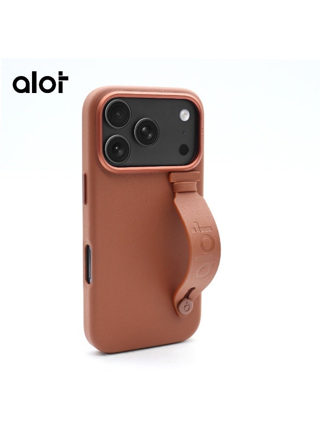 ALot Nobel 17 PRO MAX Magnetic MagSafe Case – Shockproof Protective Phone Cover with Wristband Strap, Raised Camera Protection, Wireless Charging Compatible, Slim Luxury Anti-Scratch Design - Image 4
